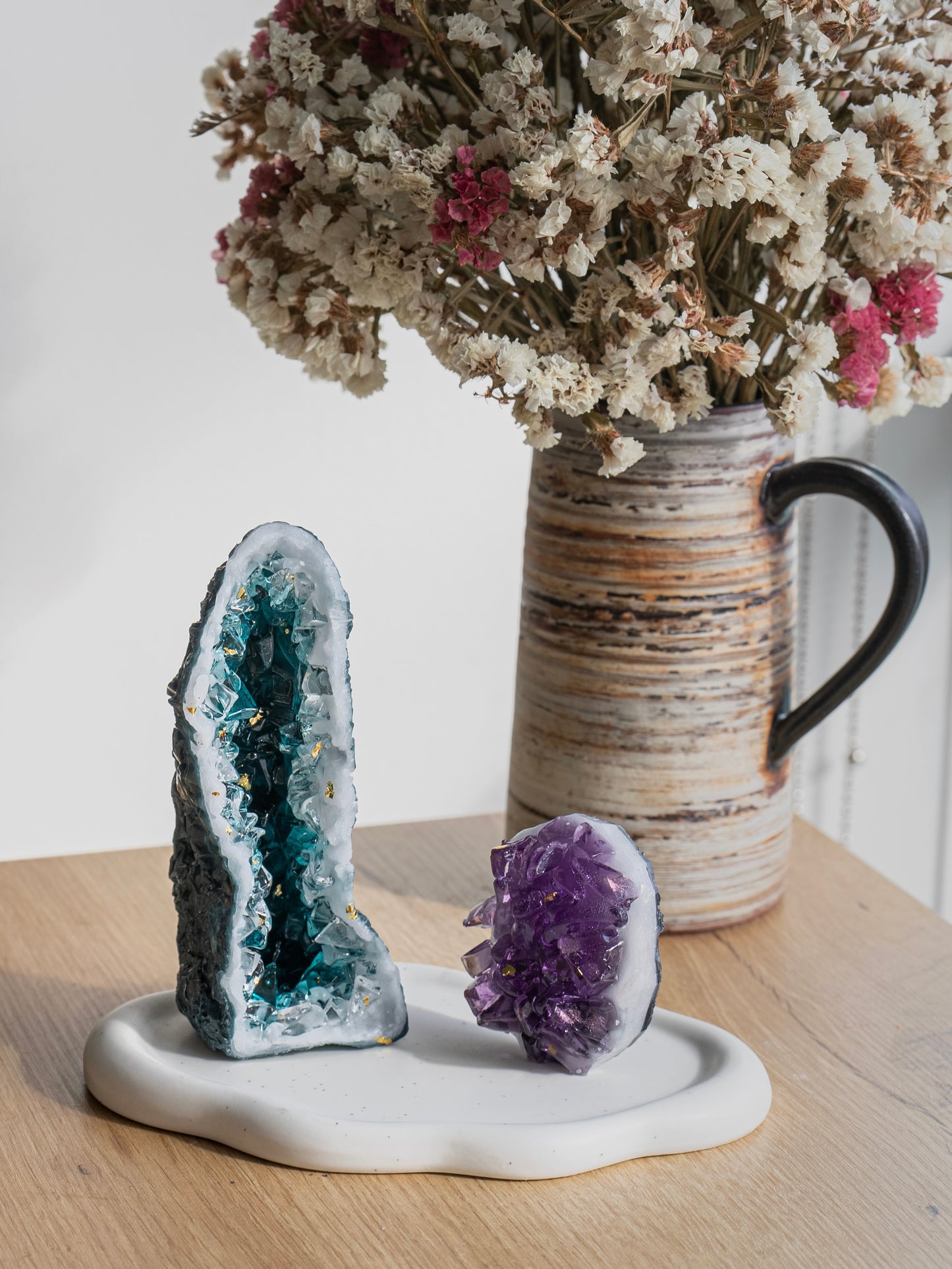 Geode Crystal Candle Workshop