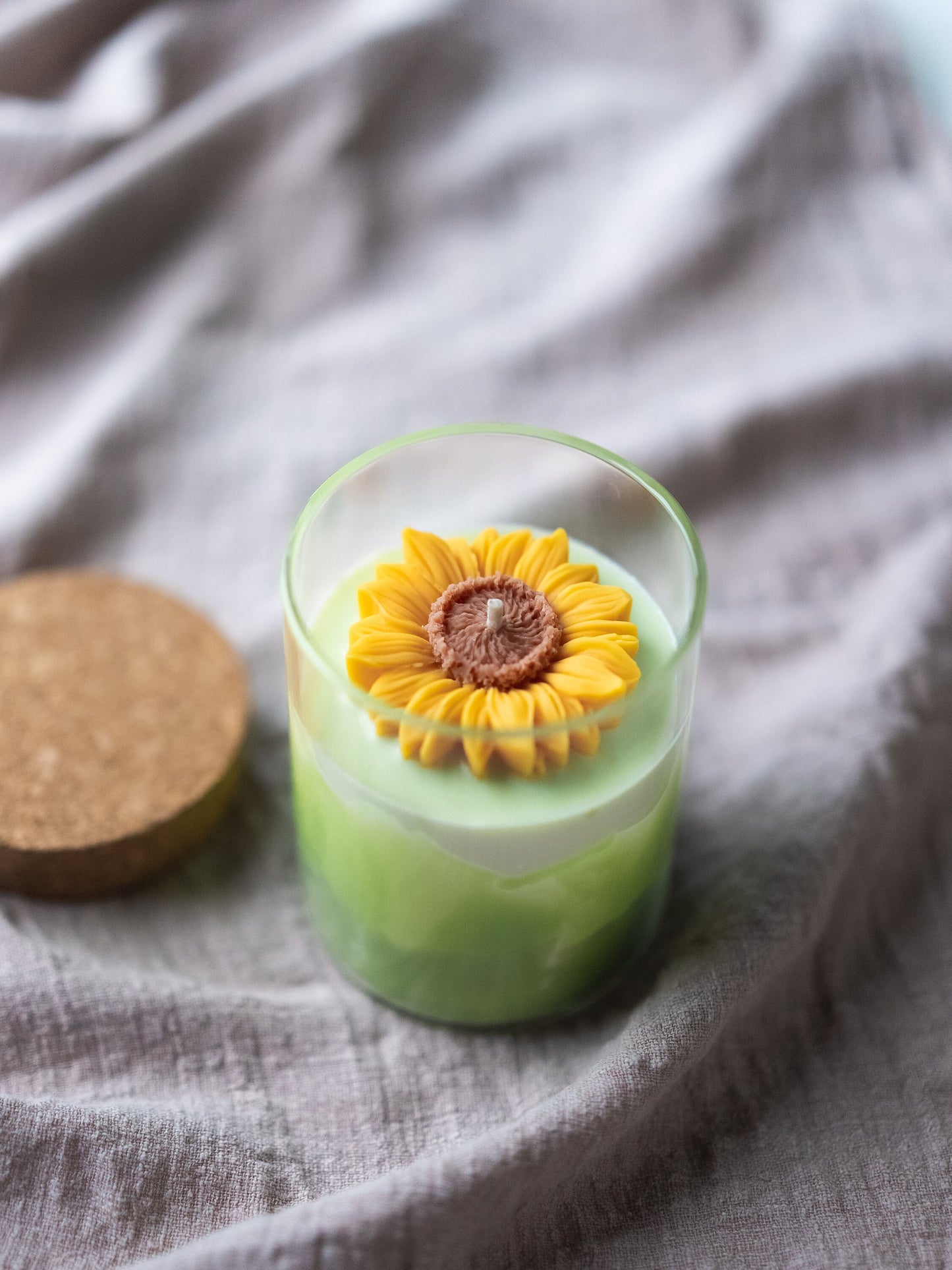 Sunflower Candle