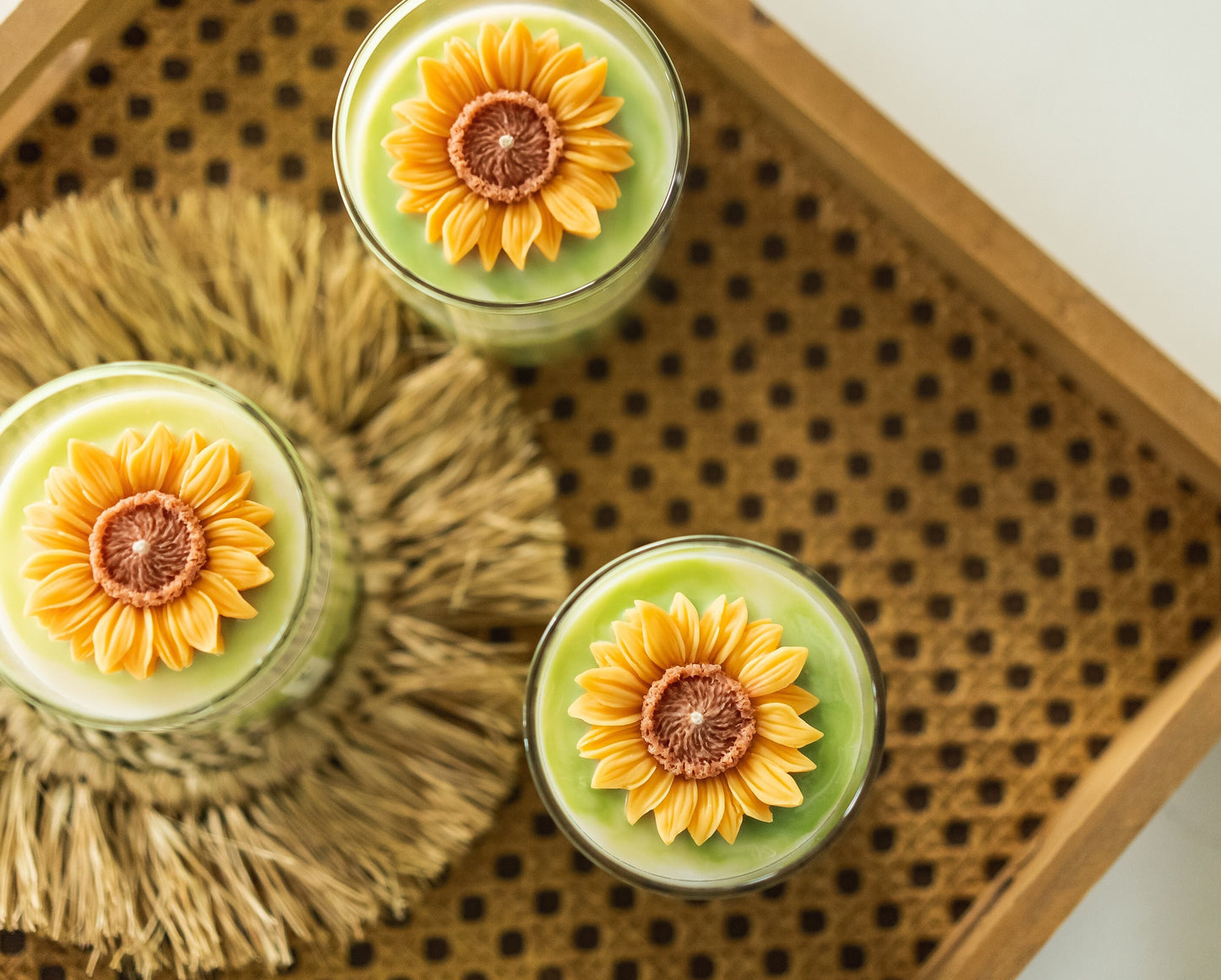 Sunflower Candle