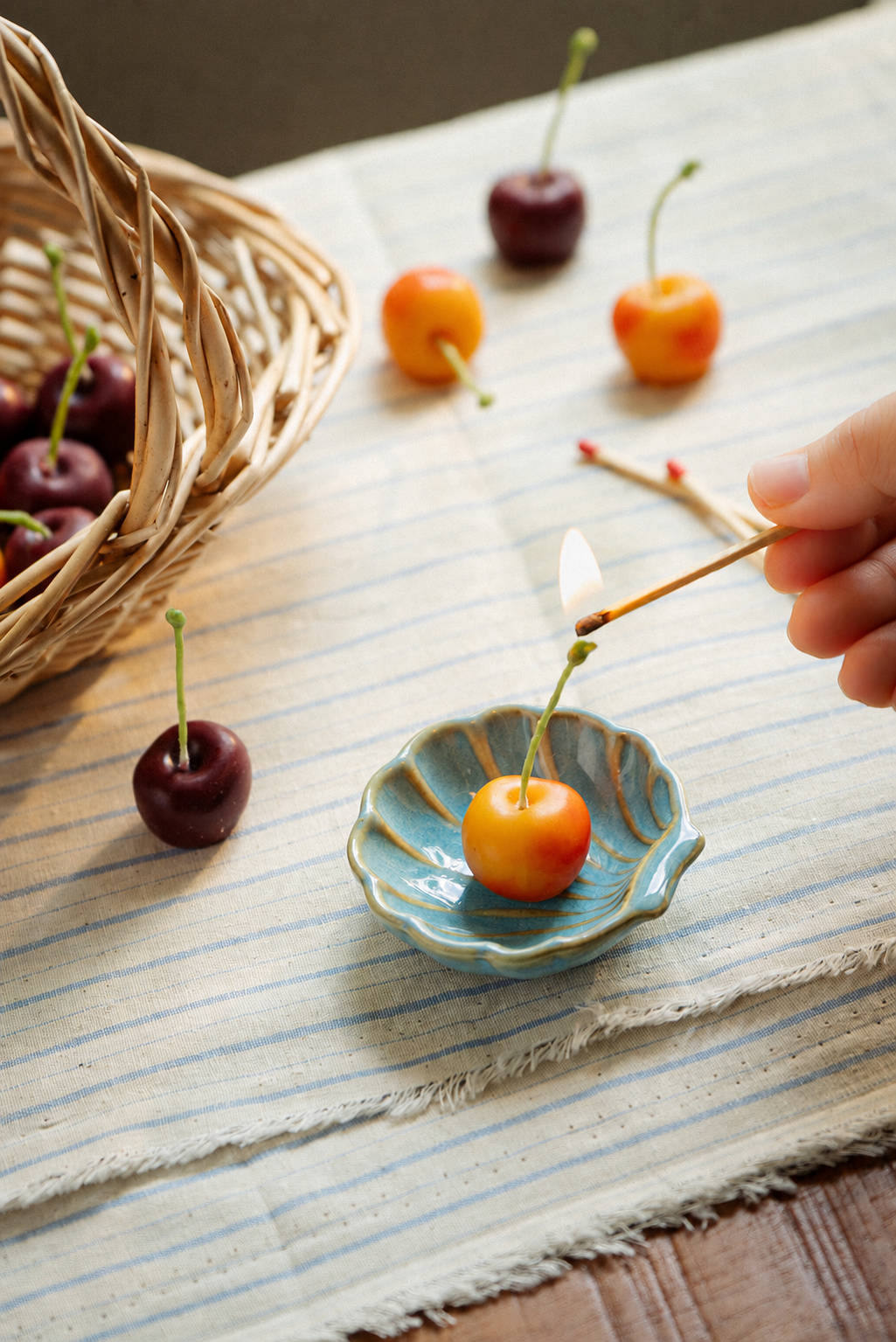 Cherry Candles