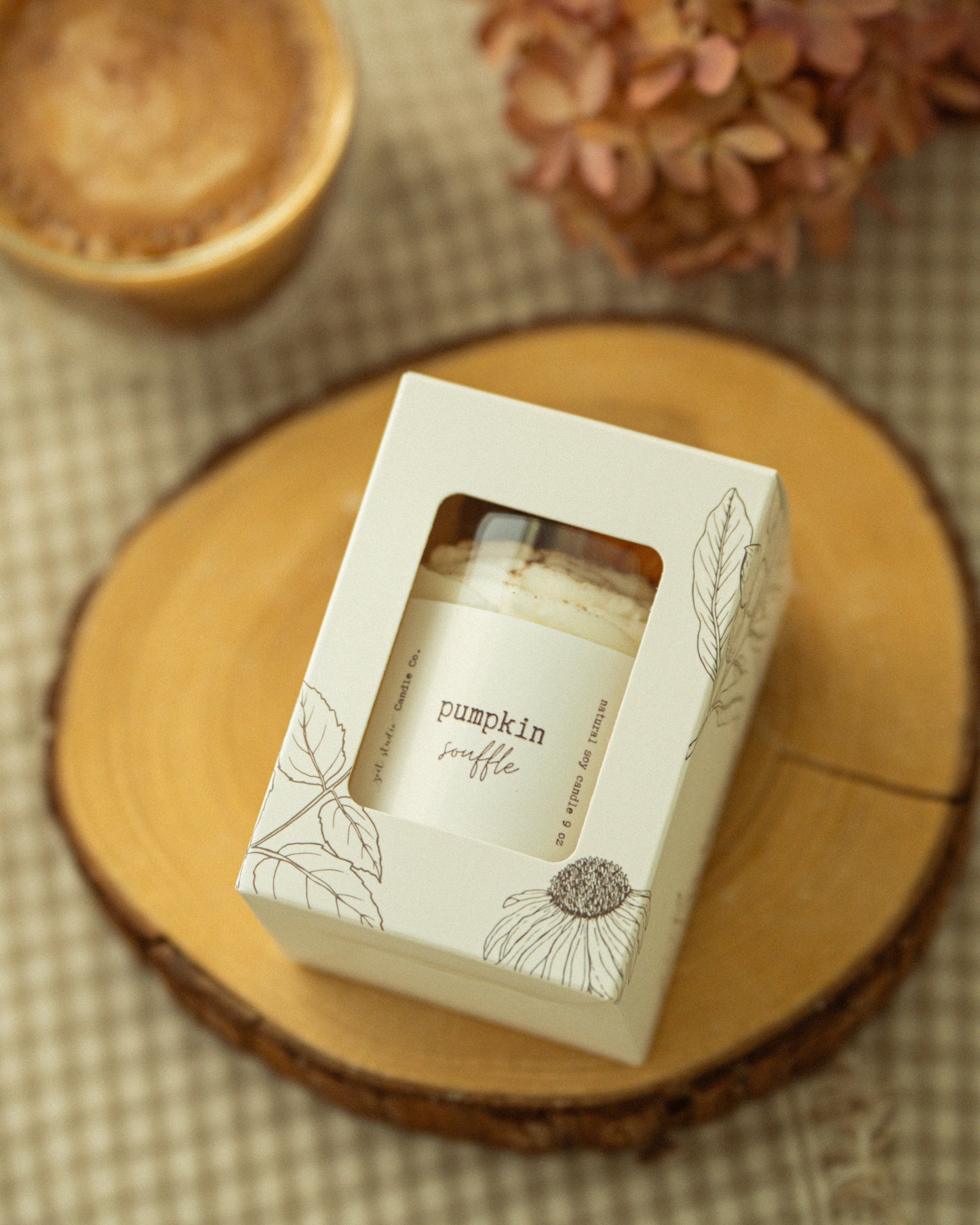 Pumpkin Souffle Soy Candle