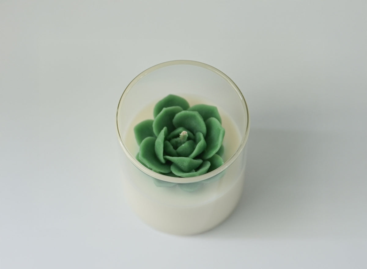 Succulent Candle