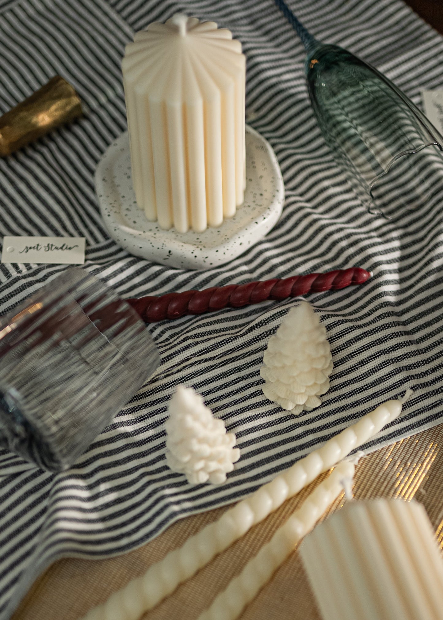 Long Lasting Holiday Pillar Candle