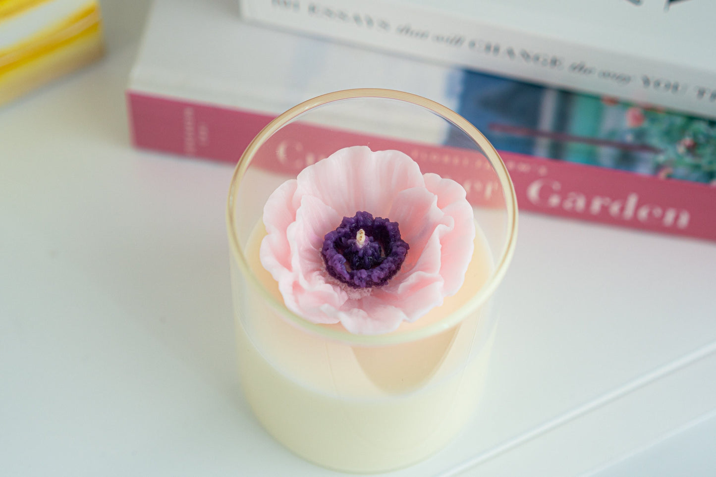 Poppy Candle
