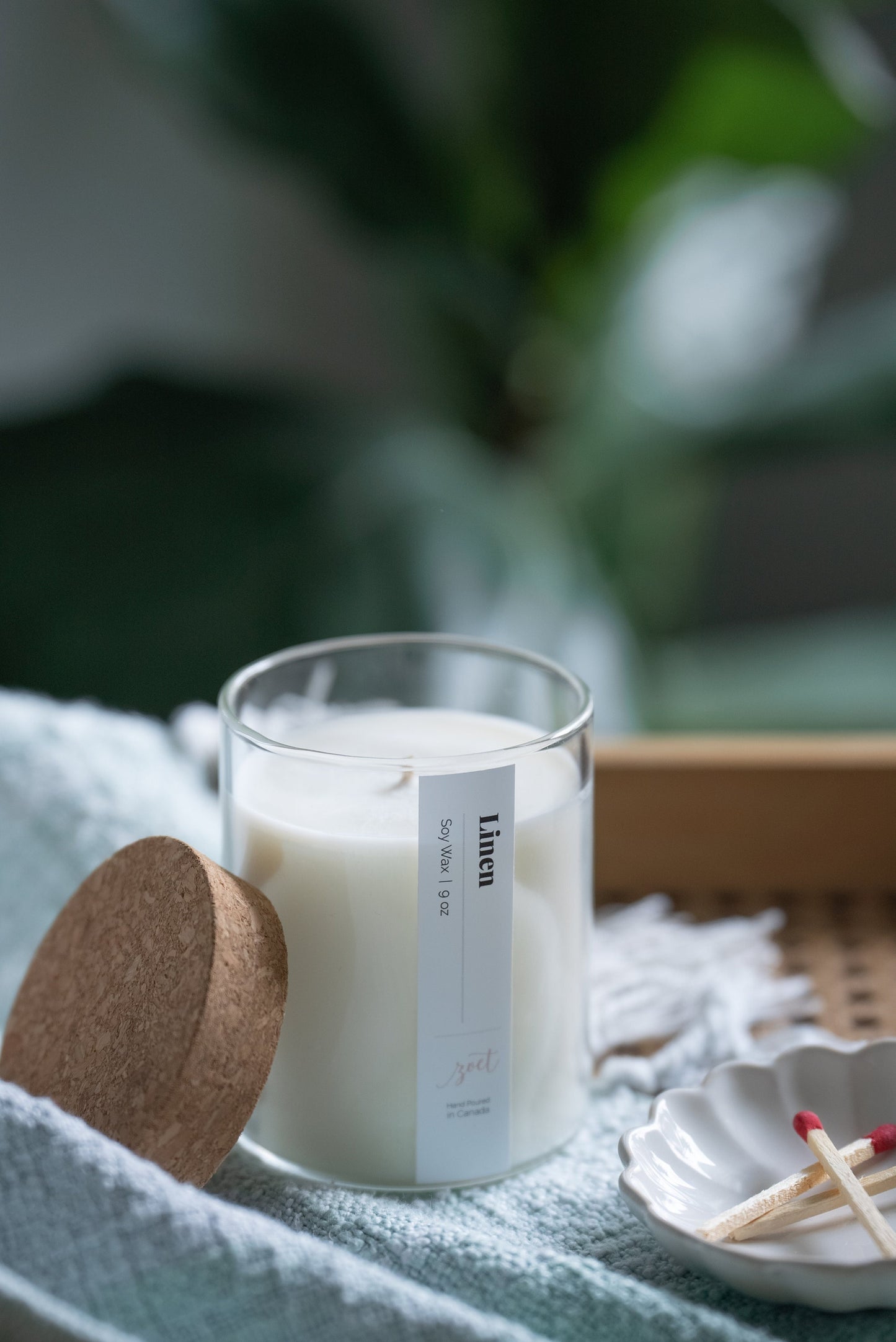 Linen Soy Candle